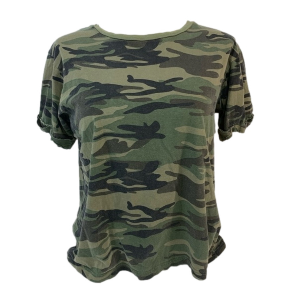 Topshop Camo T-Shirt